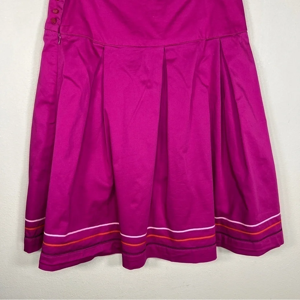 SIZE 6 90’S ERA GEORGE FUCHSIA PINK A LINE SKIRT RETRO BARBIECORE STRETCH
